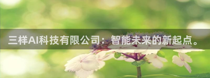 三样AI科技有限公司：智能未来的新起点。