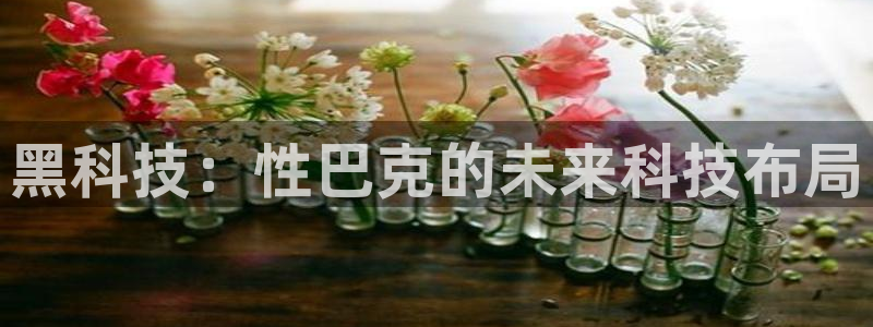 黑科技：性巴克的未来科技布局